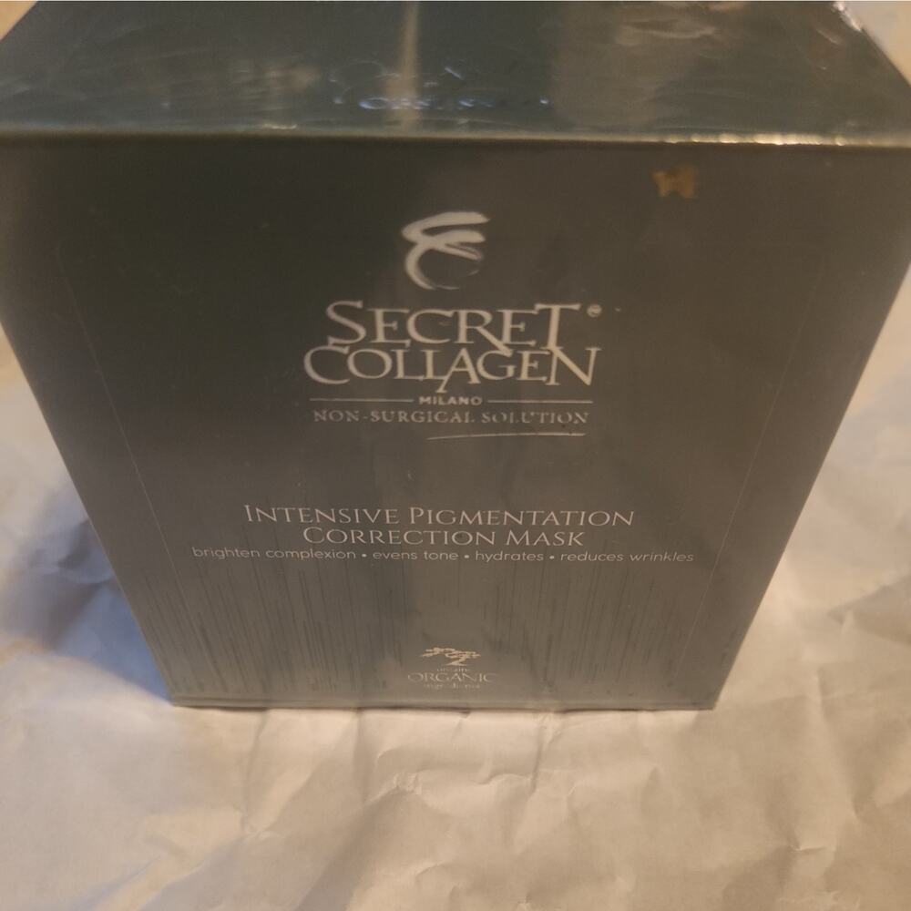 NIB Sealed Secret Collagen Intensive Pigmentation Correction Mask Retail $360